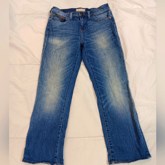 Madewell Denim - Madewell kick out crop jeans